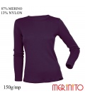 Bluza dama Merinito 150g 87% lana merinos 13% nylon