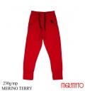 Pantaloni copii Merinito Jogger Terry 230g lana merinos