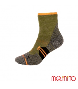 Sosete barbati Merinito Hike Quarter lana merinos