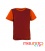 Merino wool tshirt short sleeve for kids - purple