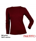 Bluza dama Merinito Thermal Base 250-280g/mp 100% lana merinos