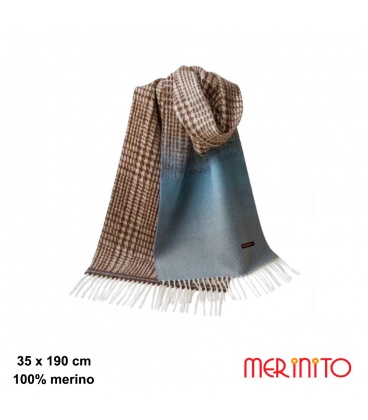 Fular Merinito Multicolor 35X190 cm 100% lana merinos