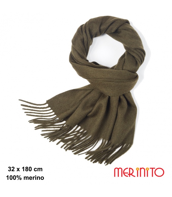 Fular Merinito Uni 32X180 cm 100% lana merinos