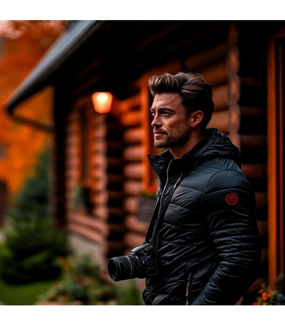 Jacheta barbateasca Merinito Black-Silver FainLoft