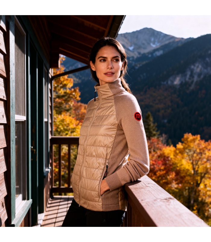 ▷ Geaca lana merino dama Merinito FainLoft Hybrid