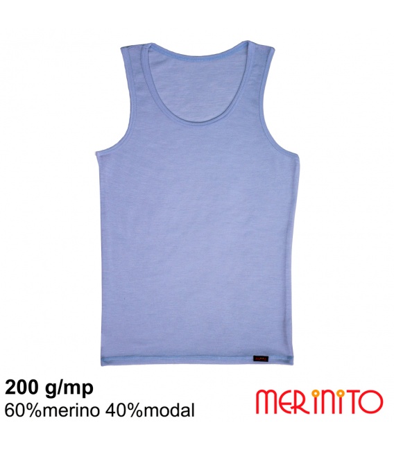 Maiou barbati Merinito 200g lana merinos si modal