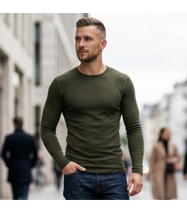 Bluza barbati Merinito 200g 87% lana merinos 13% nylon