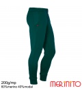 Pantaloni barbati Merinito Jogger 60% merino 40% modal