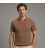 Tricou polo barbati Merinito Ribbed KnitPolo 100% lana merinos