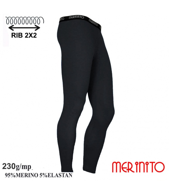 Colant barbatesc Merinito Ribbed 230g 95% merino 5% elastan