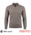 Pulover barbatesc Merinito Buttonless Polo 100% lana merinos