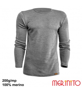 Tricou barbatesc maneca lunga 200g