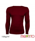 Bluza barbati Merinito 150g lana merinos si modal