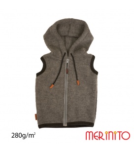 Vesta copii Merinito Soft Fleece 100% lana merinos